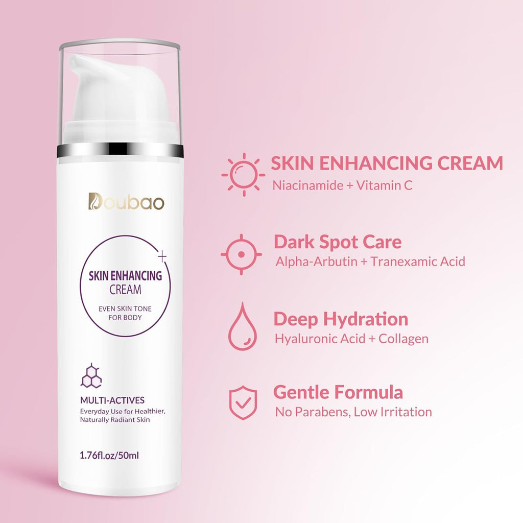 Dark Spot Remover for Body, Skin Enhancing Cream, Dark Spot Corrector for Elbows, Knees, Underarms & Other Areas, Lightweight, Fast Absorbing, 1.76 fl oz