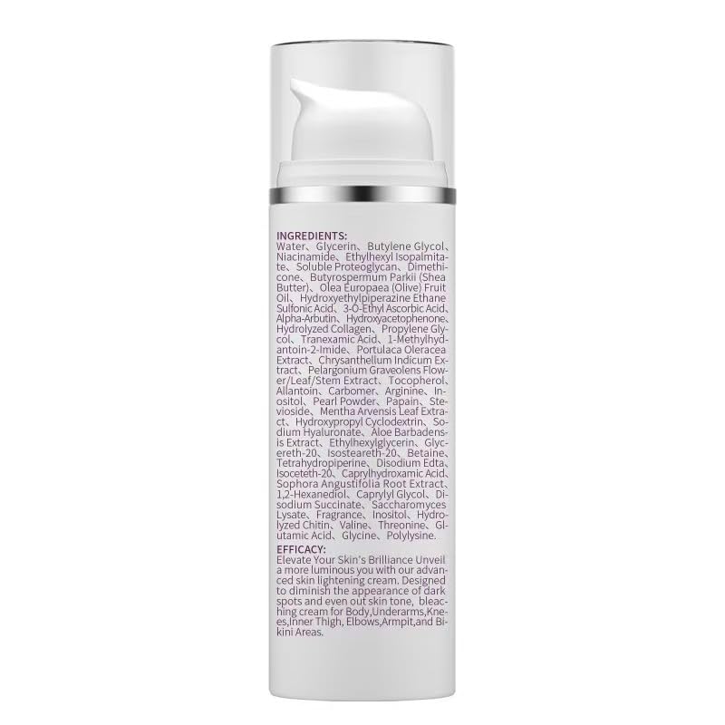Dark Spot Remover for Body, Skin Enhancing Cream, Dark Spot Corrector for Elbows, Knees, Underarms & Other Areas, Lightweight, Fast Absorbing, 1.76 fl oz